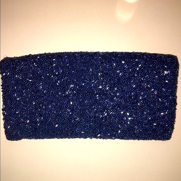 Moyna Beaded Peace Clutch